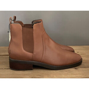 Cole Haan Grand Women's Nora Size 10.5 Waterproof Chelsea Boots Brown W22261